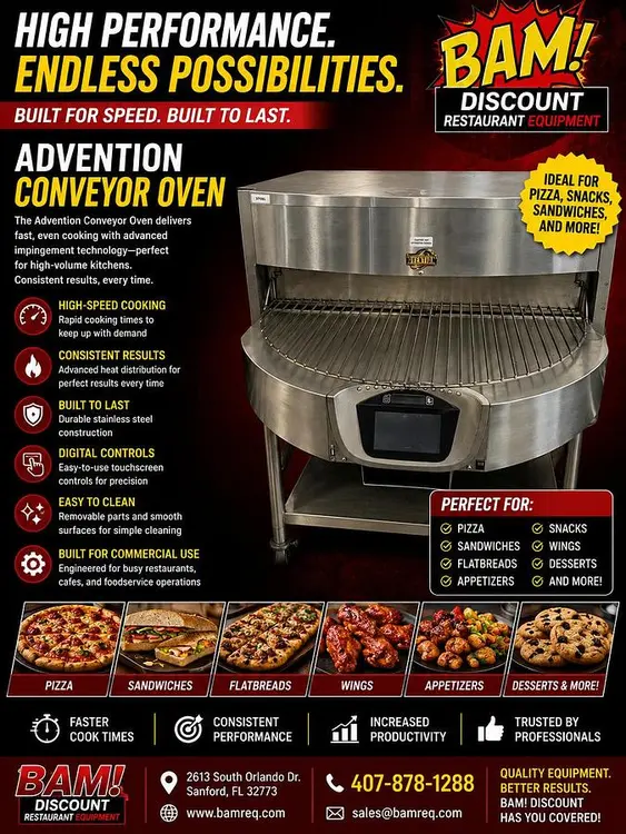 Used OVENTION M360-14 Conveyor Ovens Florida US | BAM Discount Restaurant Equipment #1230707