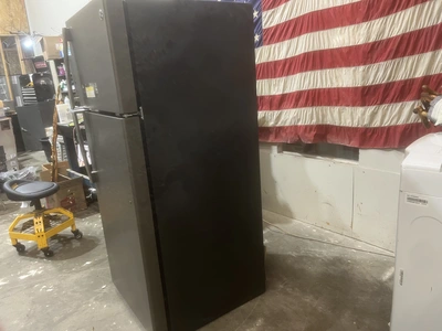 USED GE FREEZER ON TOP