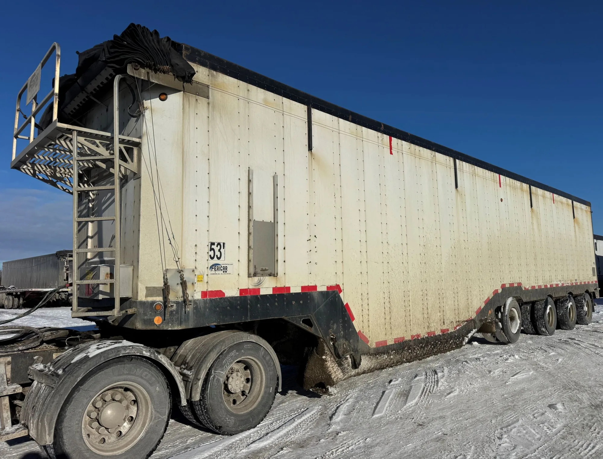 Used 2015 FERICAR 4 AXLE 53 FOOT Forestry Trailers Ontario CA | Driven Equipment Solutions #1423134