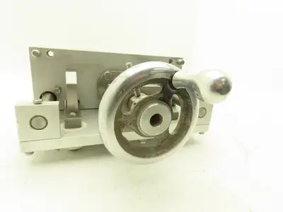 Ball Screw Manual Linear Actuator Hand Crank 9-1/2" Travel