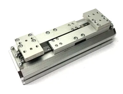 USED CKD THIN LONG-STROKE PARALLEL HAND GRIPPER UNIT, LOW-PROFILE
