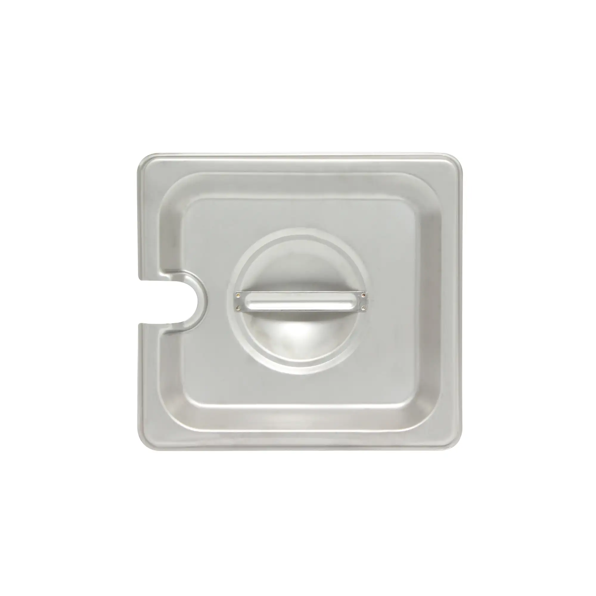 Thunder Group STPA5160CS Sixth Size Steam Pan Cover - Notched, Stainless - 12, (each)