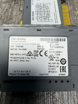 ALLEN BRADLEY 1734-IB8 Electrical/PLC/Automation | ESS Industrial Equipment Sales (8)