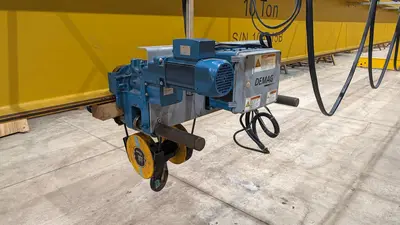 DEMAG 10 Ton Cranes - Overhead, Bridge | Highland Machinery & Crane (3)