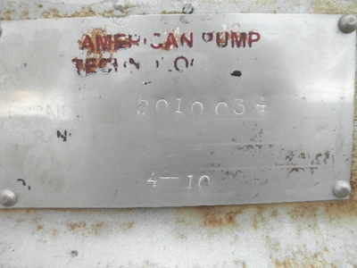 USED SULZER BINGHAM 3X6X9 MSD-B