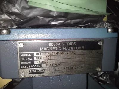 Foxboro Magnetic Flowtube 8000A Series, model 8003A-WCR-PJGCGZ-AG, Size 3", New in Box