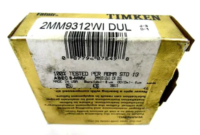 NEW TIMKEN FAFNIR 2MM9312WI DUL SUPER PRECISION BEARING SET 2MM9312WIDUL