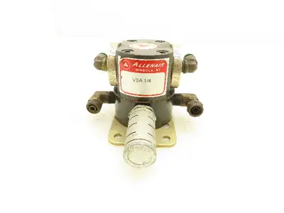 Allenair VSA Bleed Pilot Solenoid Valve 1/4" NPT Lot of 2