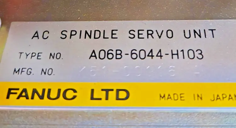 Used FANUC HA-FF43 Servo Motors California US | Amiron Machinery #1310806