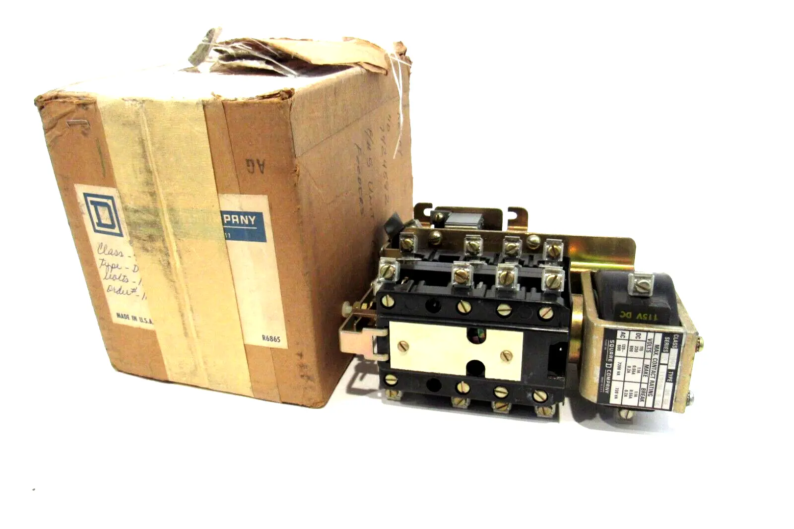 NEW SQUARE D 7008-D062 RELAY 7008D062