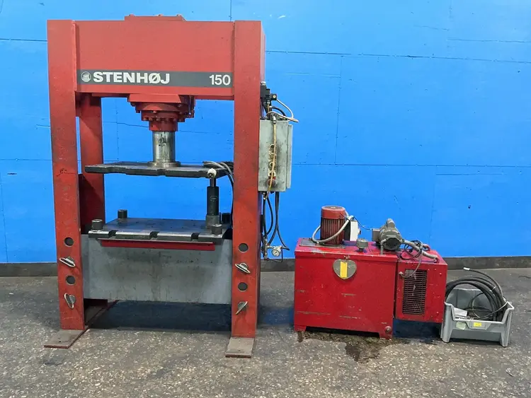 Used 1995 STENHOJ HYDRAULIK 150 H-Frame Presses Ohio US | HGR 24 #1406156