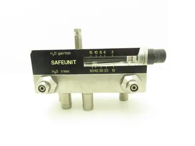 9938 John Crane Safeunit H2O GPM & H2O I/Min 4-Stainless Barbs 3/4" ID