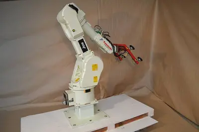 used Kawasaki robot FS 030L with "D+" (D Plus) controller