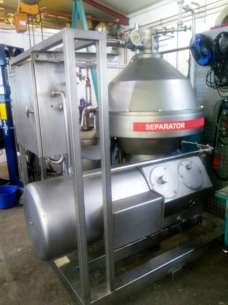 Alfa-Laval HMRPX 614 HGV-74C warm milk separator, 316SS.