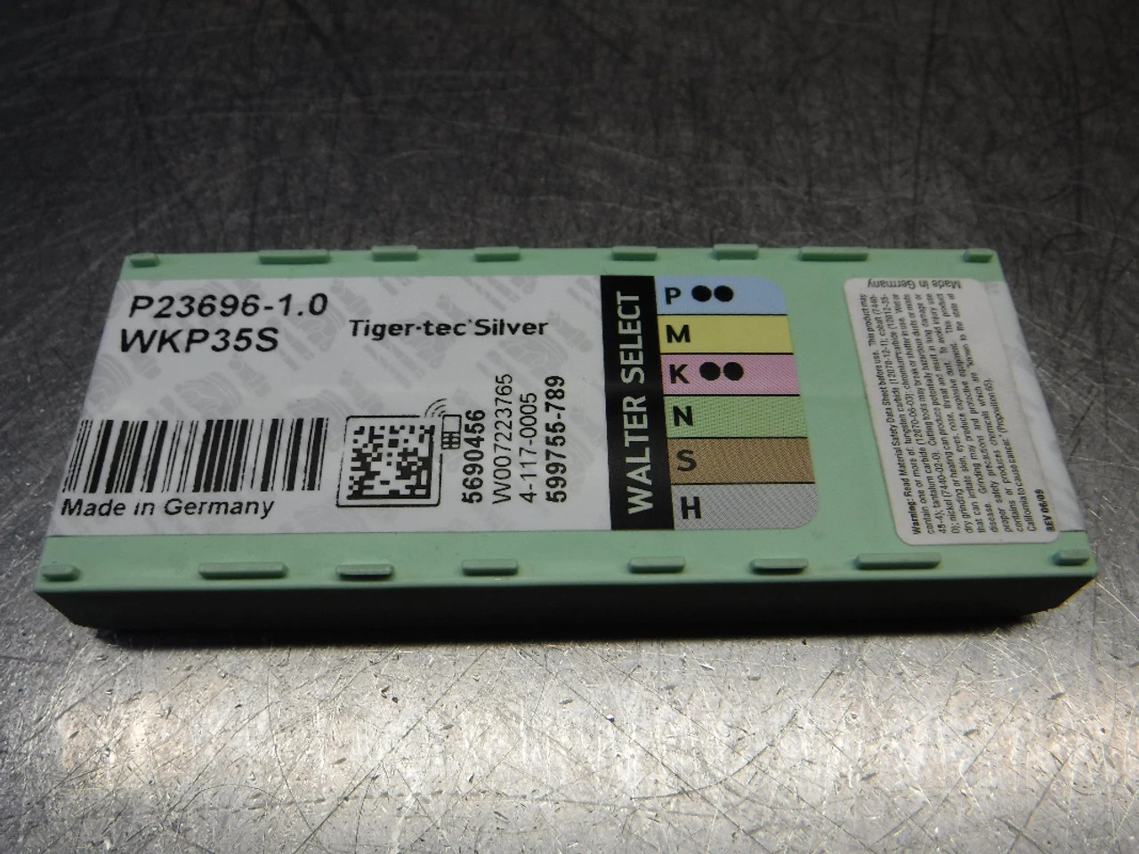 Walter Carbide Inserts QTY10 P23696-1.0 WKP35S (LOC1522)