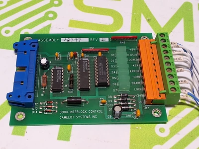 CAMELOT SYSTEMS 18397 DOOR INTERLOCK CONTROL BOARD