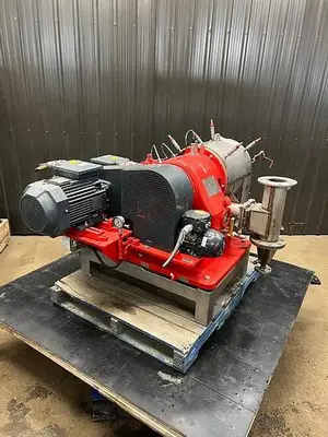 USED SIEBTECHNIK SHORT BOWL DECANTER