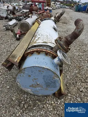 USED ITT 513 Sq Ft ITT Heat Exchanger, 150/150#