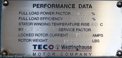 NEW TECO WESTINGHOUSE -
