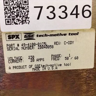 USED TECH MOTIVE TOOL 49-4100-01C5L