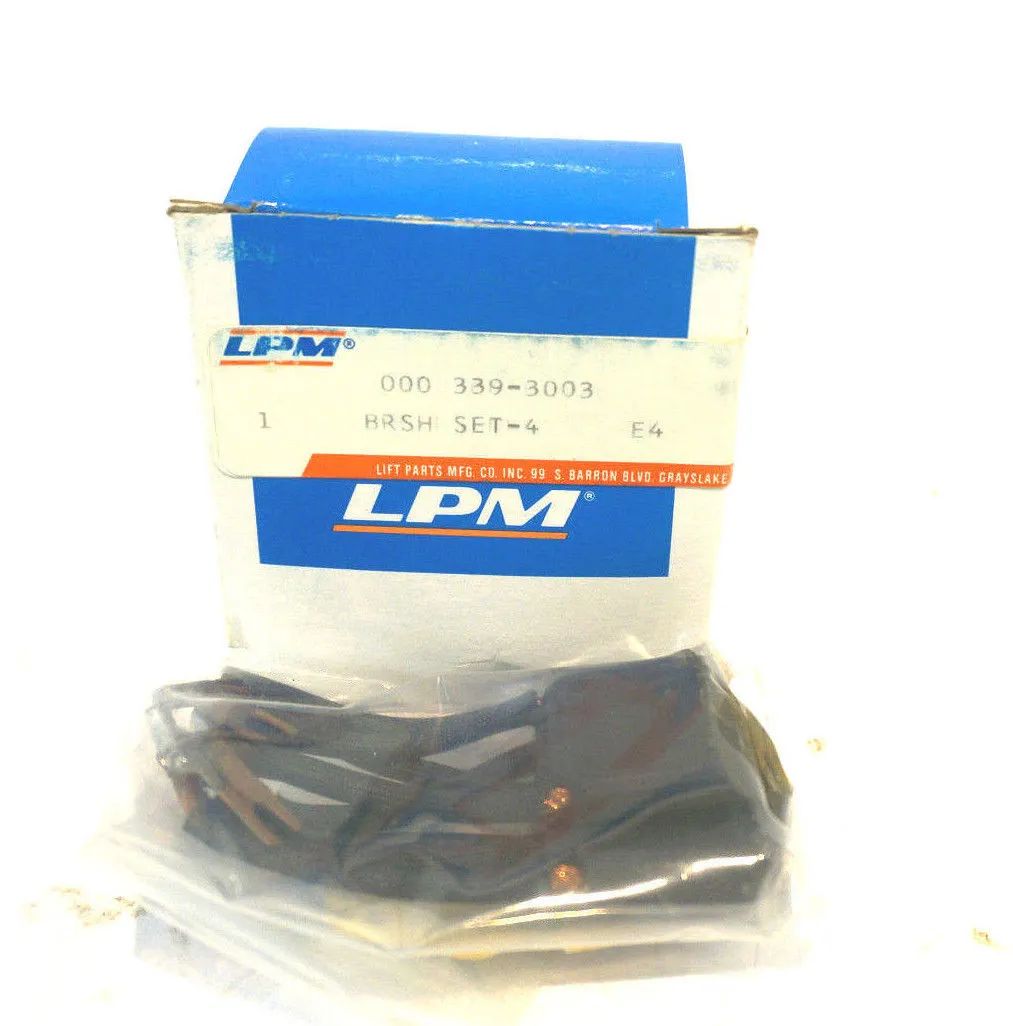 NEW LPM 339-3003 BRUSH SET 4 PCS. 3393003