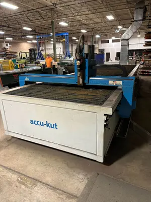 USED 2016 AKS P0624-585 ACCU-KUT CNC PLASMA TABLE -  HPR260XD