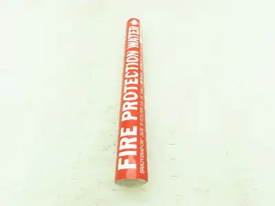 Brady 41431 Pipe Marker Fire Protection Water Size A 3/4"-1" Lot of 14