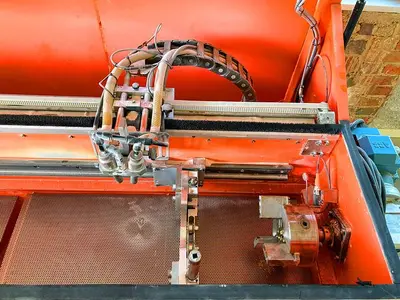 USED CLEANING SYSTEM, FOR CERAMIC FLEXO BICARBONATE BLASTERS