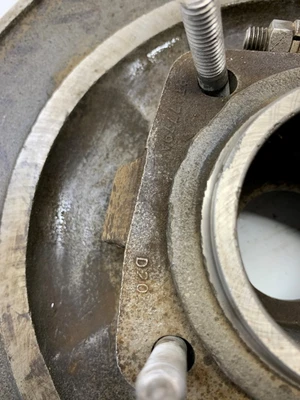 Durco 3x1.5-13 SD51 Pump Casing with Rear Cover, DS28831CA