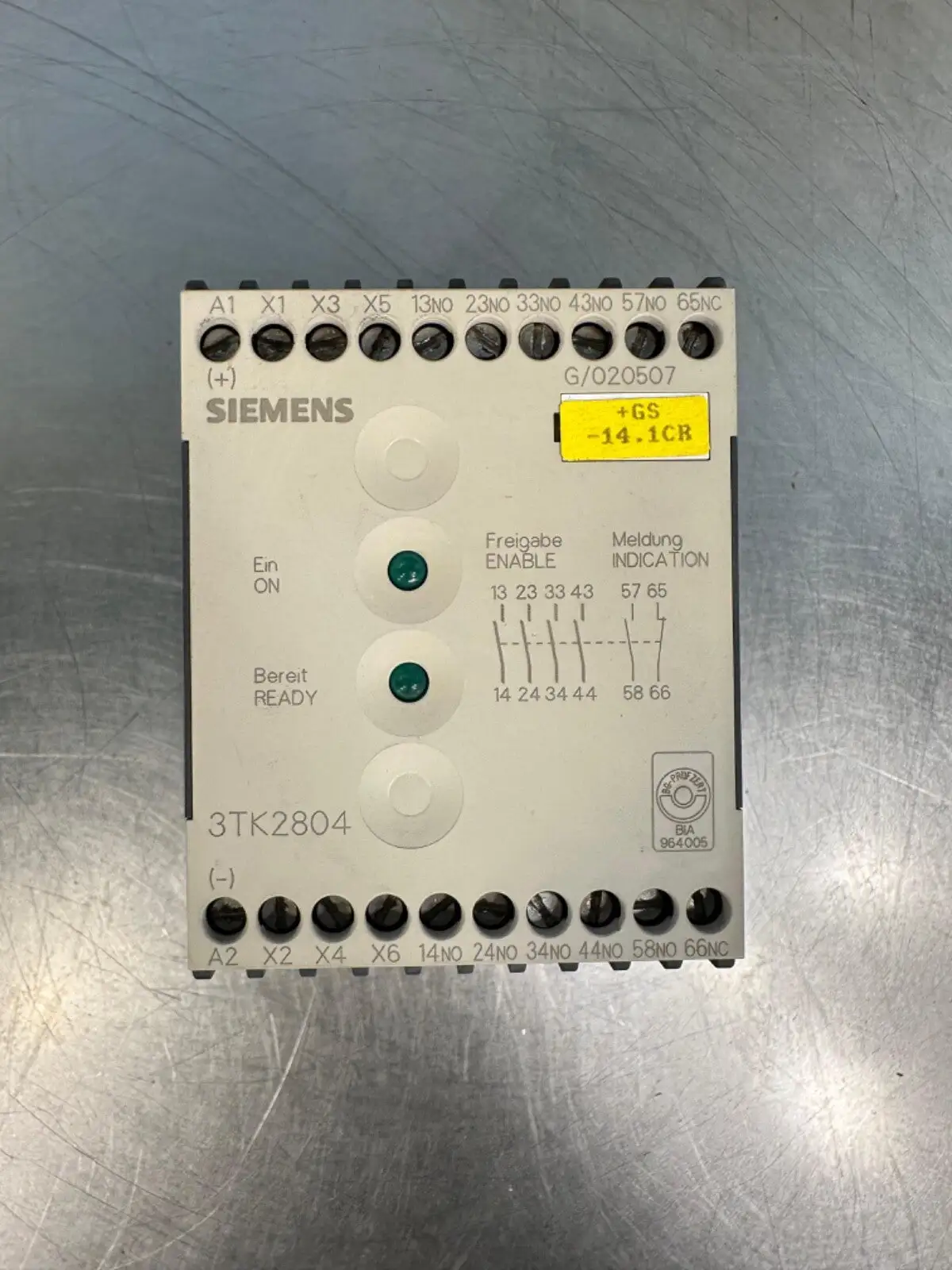 USED Siemens SIEMENS 3TK2804-0AG2