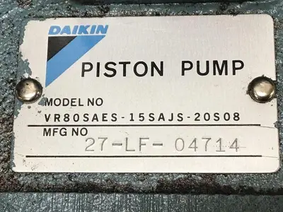 USED DAIKIN VR80SAES-15SAJS-20S08