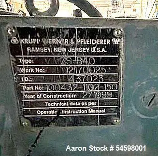 Used COPERION ZSK 40 Extruders Illinois US | Aaron Equipment #1348364