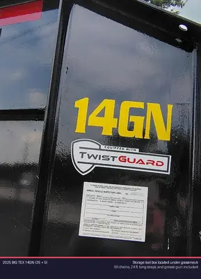 Used 2025 BIG TEX 14GN (35 + 5) Flatbed Trailers Michigan US | Proxy Equipment #1378362