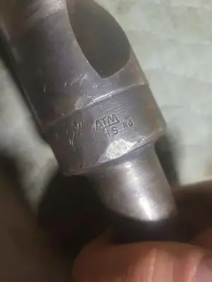 USED MORSE 2'' HSS TWIST DRILL