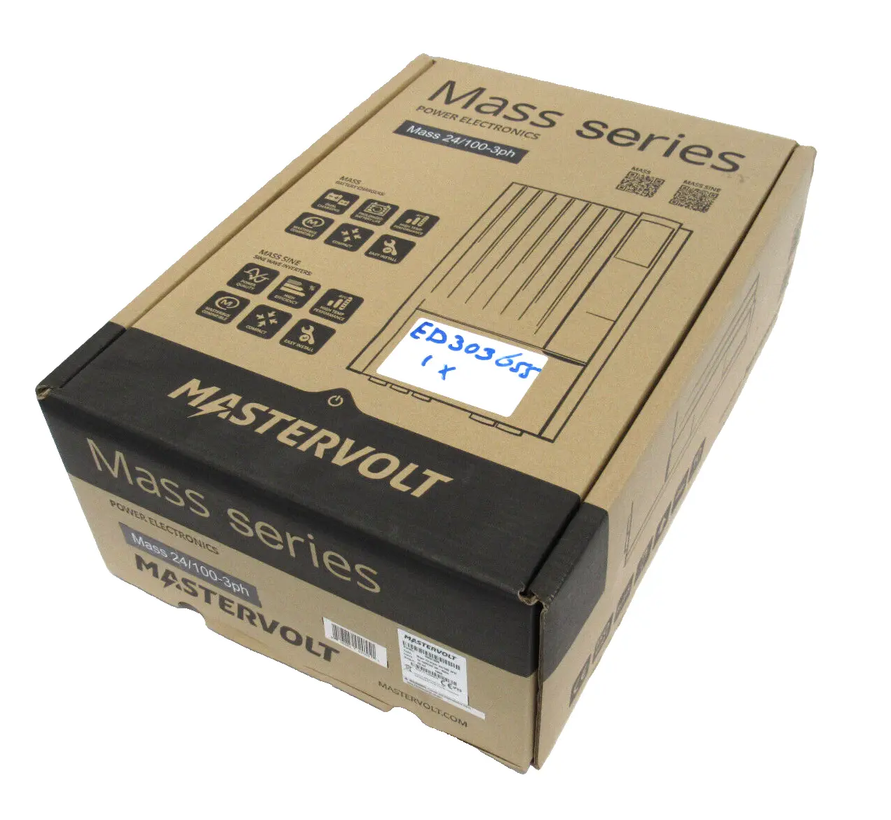 NEW MASTERVOLT 40031006 MASS BATTERY CHARGER 24/100 3PH