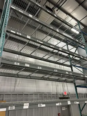 USED CUBIC PALLET RACKING PACKAGE