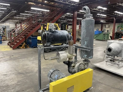 20 HP Gould Vacuum Conveyor