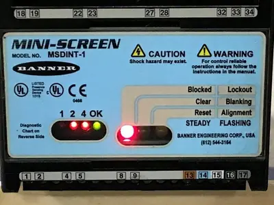 USED BANNER MSDINT-1
