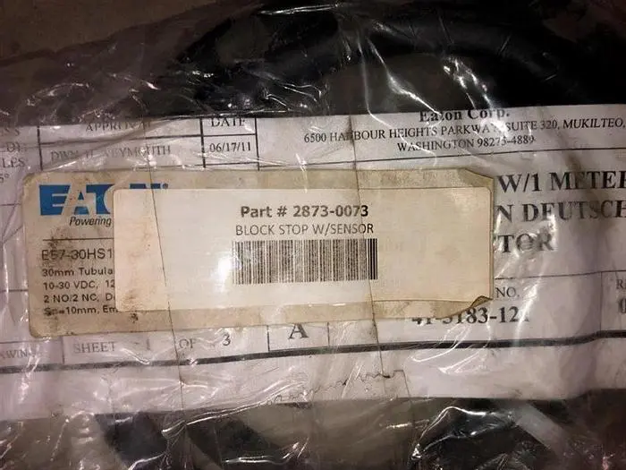 New | in-Stock SCHRAMM BLOCK STOP & SENSOR - 2873-0073 Construction Equipment Parts Pennsylvania US | East West Machinery & Drilling #1416941