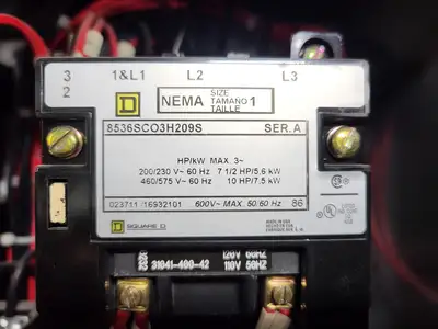 USED SQUARE D MODEL 6