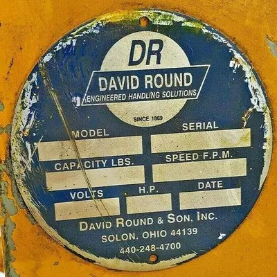 USED DAVID ROUND TRACTOR DRIVE POWER TROLLEY