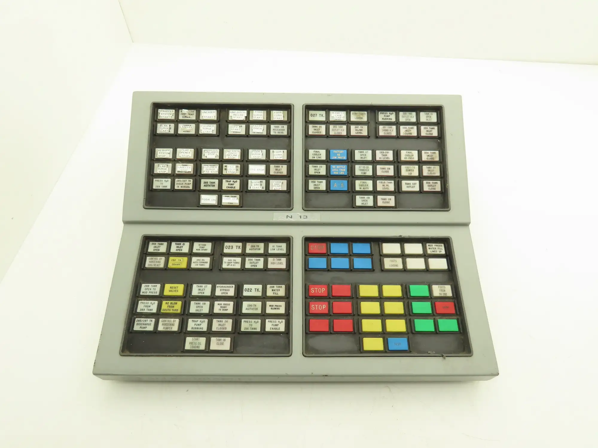 Allen Bradley 2700E CA40 HMI Push Button Control Panel Console 100-240VAC