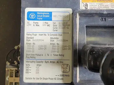 USED WESTINGHOUSE NC31200F