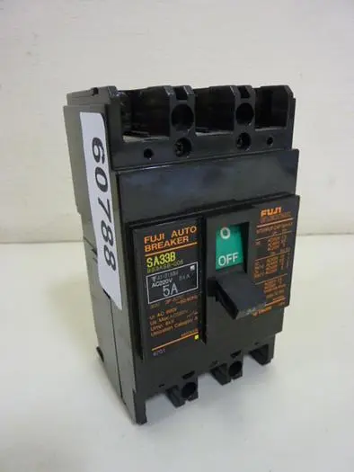 Used FUJI ELECTRIC SA33B-5 Circuit Breakers Michigan US | Ideal Machinery #606672