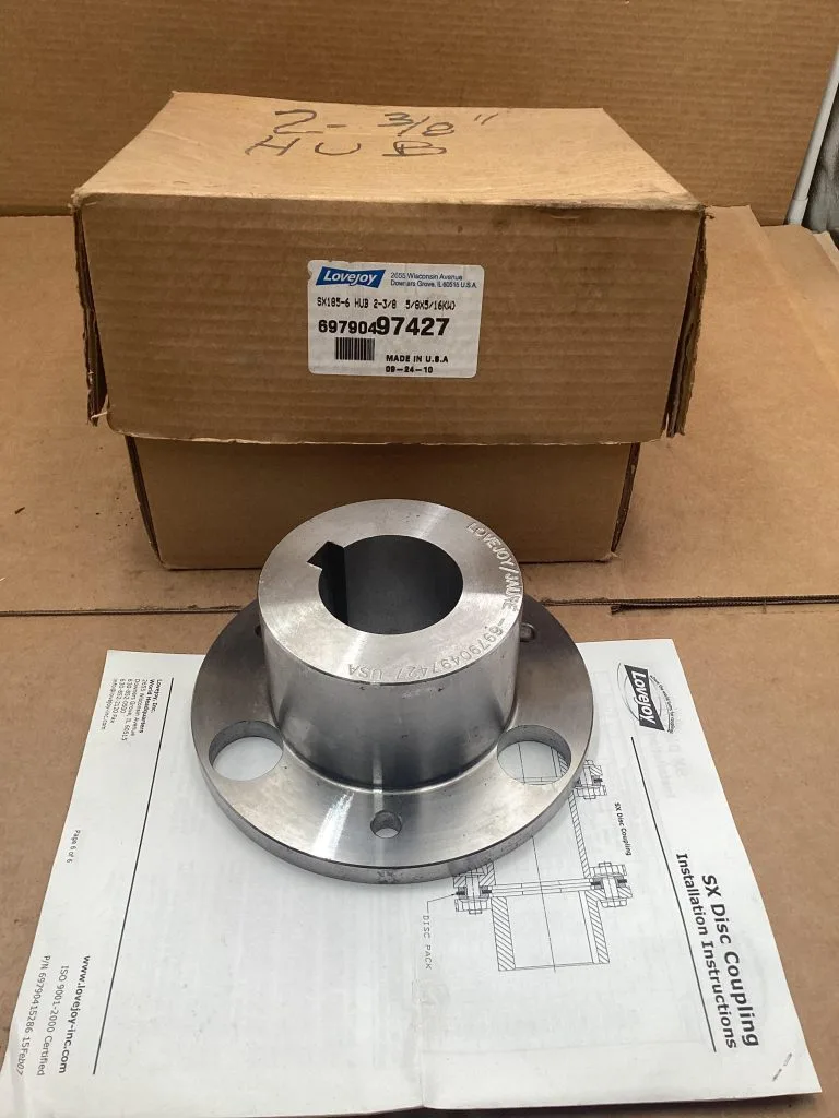 Lovejoy 2 3/8” Hub; 69790497427 SX185-6 -NIB