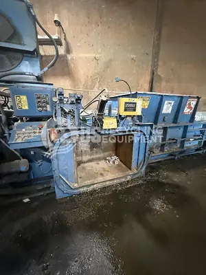 Used LOGEMANN 245-AT-1 2 RAM HORIZONTAL BALER Balers Ohio US | US Recycling Equipment #1465917