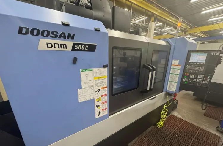 Used 2015 DOOSAN DNM 500II Vertical Machining Centers Ohio US | Toolquip, Inc. #897066