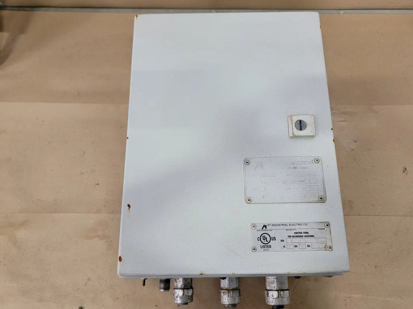 USED PT INDUSTRIAL ELECTRIC CO. 16954.1