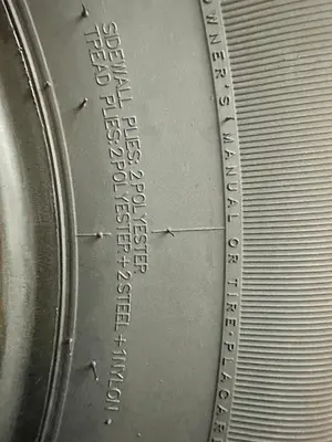 New Lot of (4) Durun ST235/80R16 10PR Trailer Tires