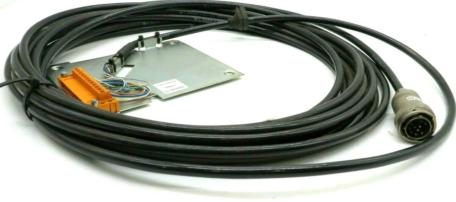 USED ABB 3HAB5388-1/03 CONNECTION PLATE W/CABLE 3HAB5388103